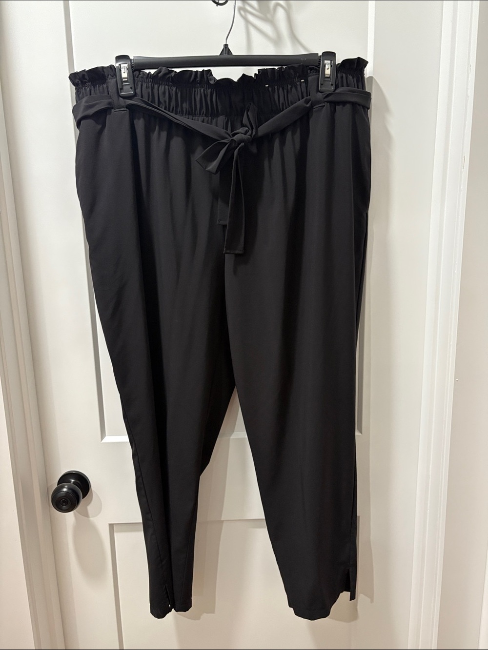 Black Women’s Drawstring Waist Pants
